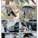 Lex Luthor stealing another man's umbrella on his way out of an office building.